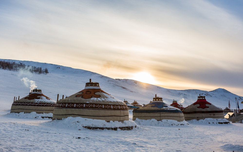 winter in Mongolia